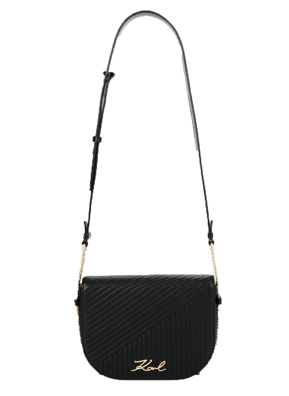 Kabelka Karl Lagerfeld K/Signature Quilted Shoulder Hanymany.cz