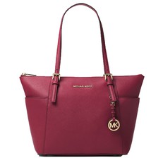 Kabelka Michael Kors Jet Set Top-Zip Saffiano Tote