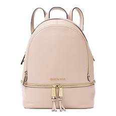 Kabelka Michael Kors Rhea Medium Leather Backpack soft pink