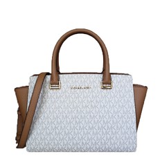 Kabelka Michael Kors Selma Medium TZ Signature Satchel