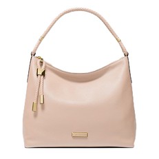 Kabelka Michael Kors Lexington Large Pebbled Leather Shoulder soft pink