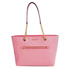 Kabelka Michael Kors Jet Set LG Logo Tote tea rose