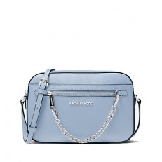 Kabelka Michael Kors Jet Set Large Crossbody pale blue