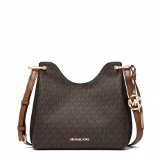 Kabelka Michael Kors Joan LG Logo Messenger brown