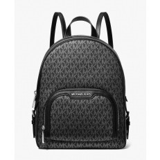 Kabelka batoh Michael Kors Jaycee Medium Signature Backpack černá