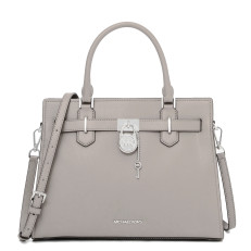 Kabelka Michael Kors Hamilton MD Satchel pearl grey